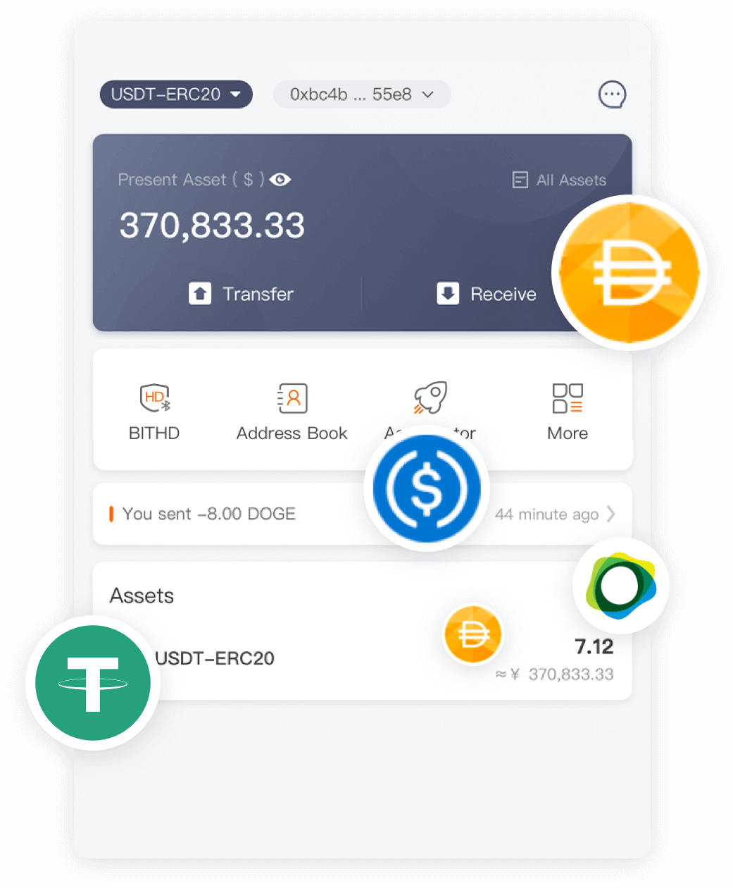 Stablecoin Mockup